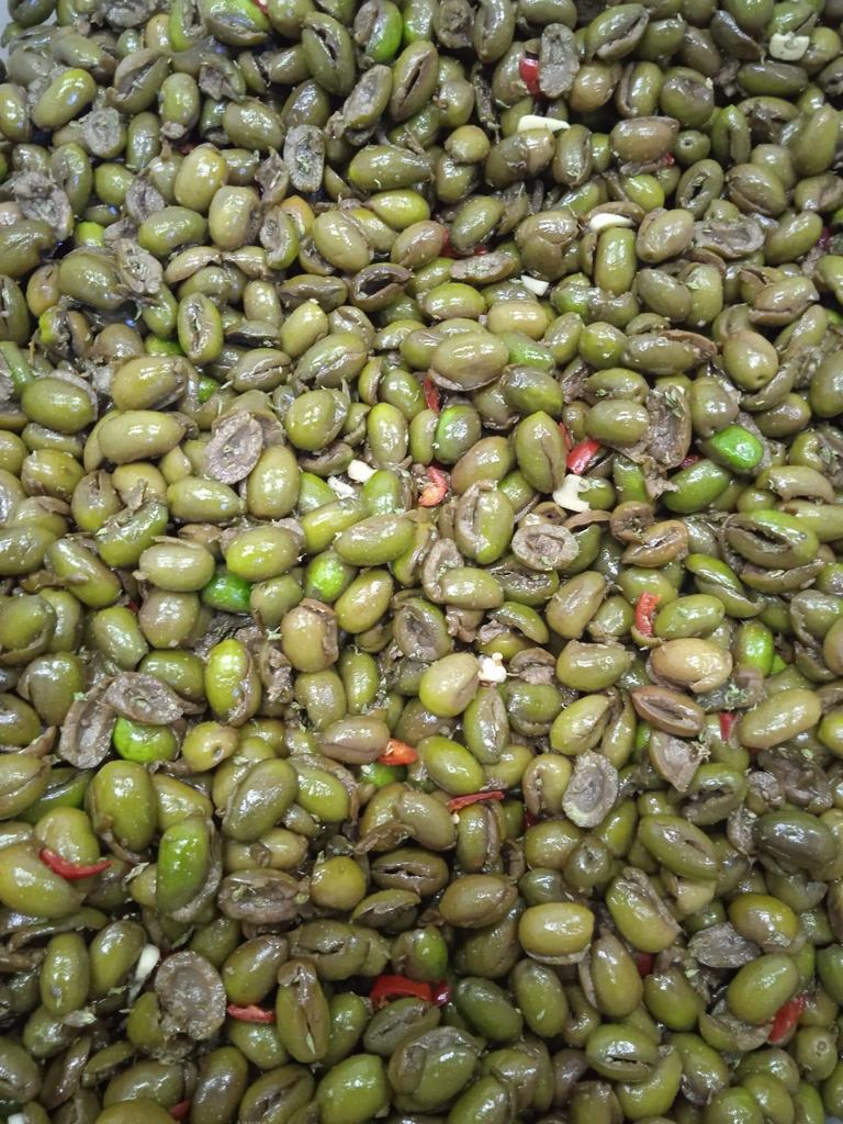 Olive Schiacciate e Denocciolate 250g BUSTE SOTTOVUOTO