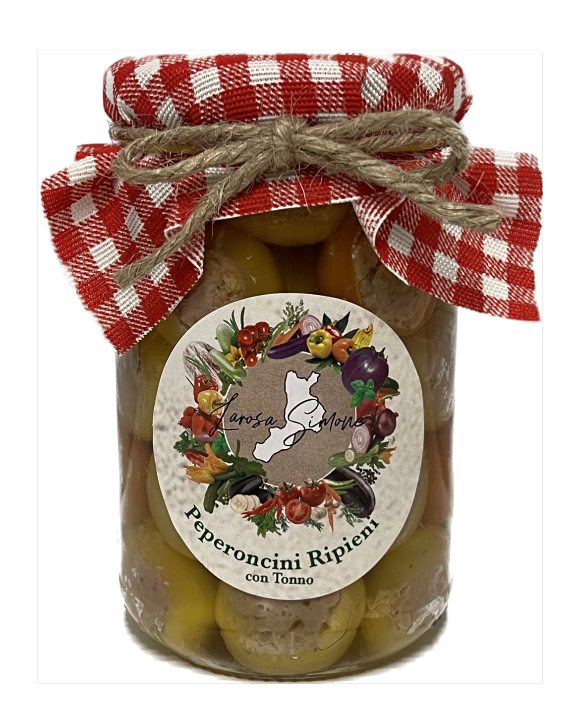 Peperoncini ripieni con Tonno 300g